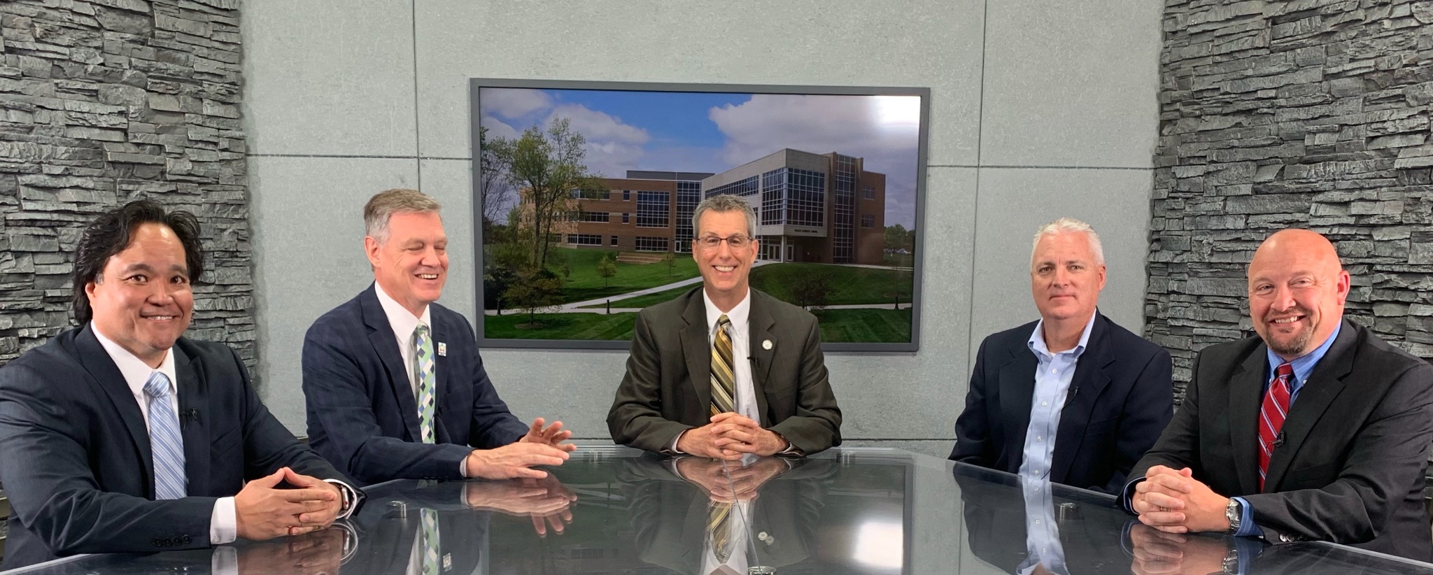 James Paat with enterprise and government leaders